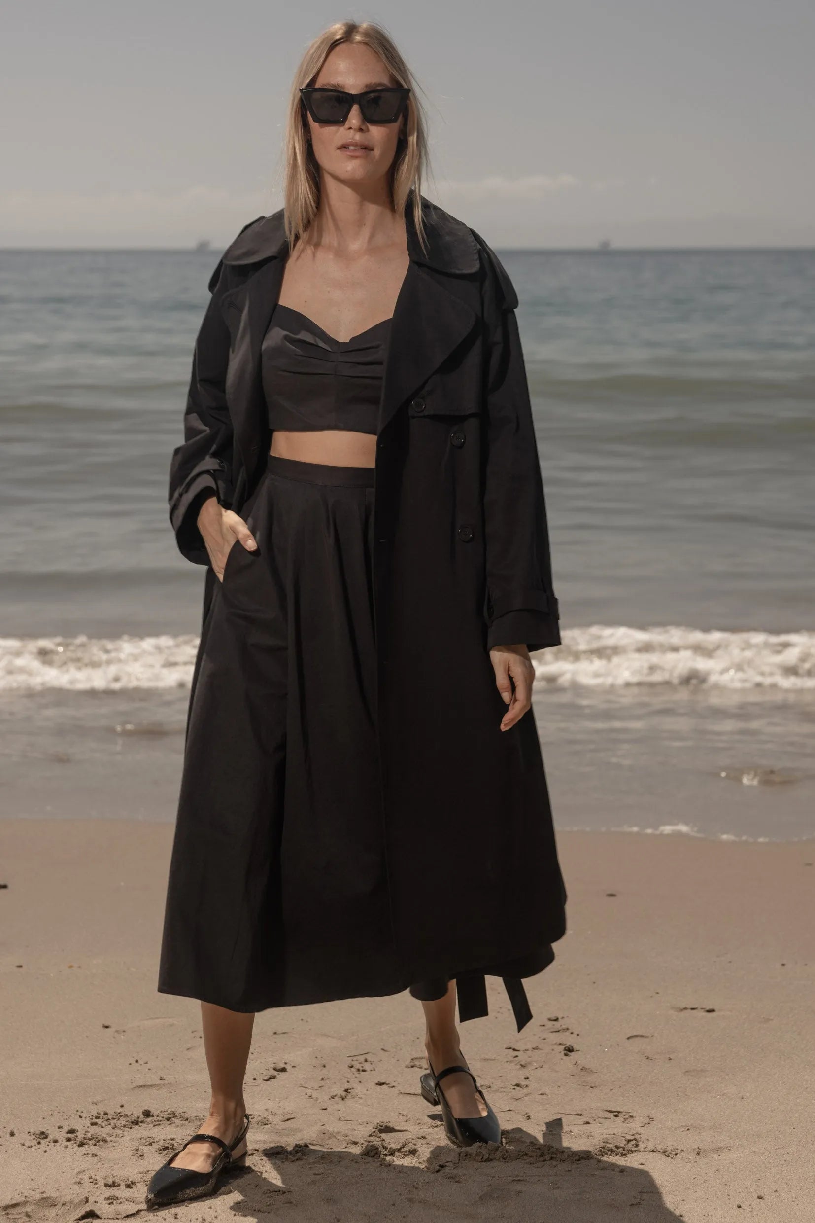 Anna Trench - Black - Heidi Merrick