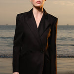 Mars Blazer - Noir - Heidi Merrick