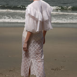 Moon Top - White - Heidi Merrick