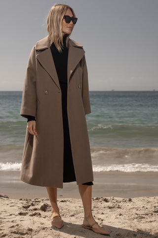 MANTEAU MARAIS - CAMEL