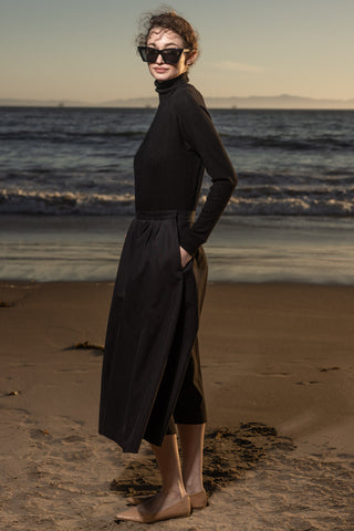 Apollo Skirt - Black Trench