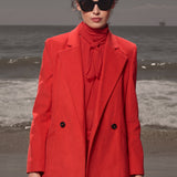 Mars Blazer - Vermilion Corduroy