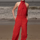 Nysa Top - Vermillion