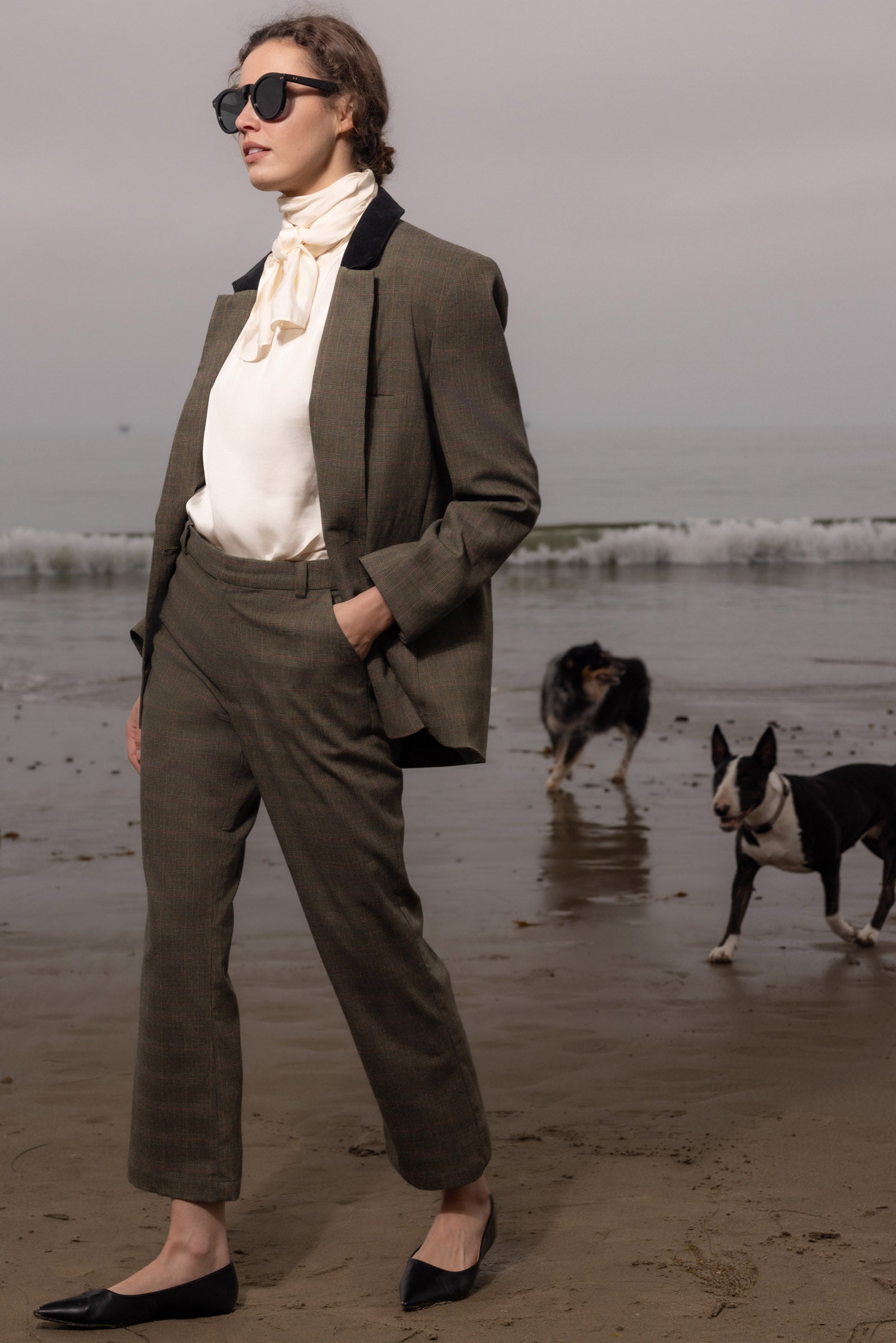 Serge Pant - Tweed - Heidi Merrick