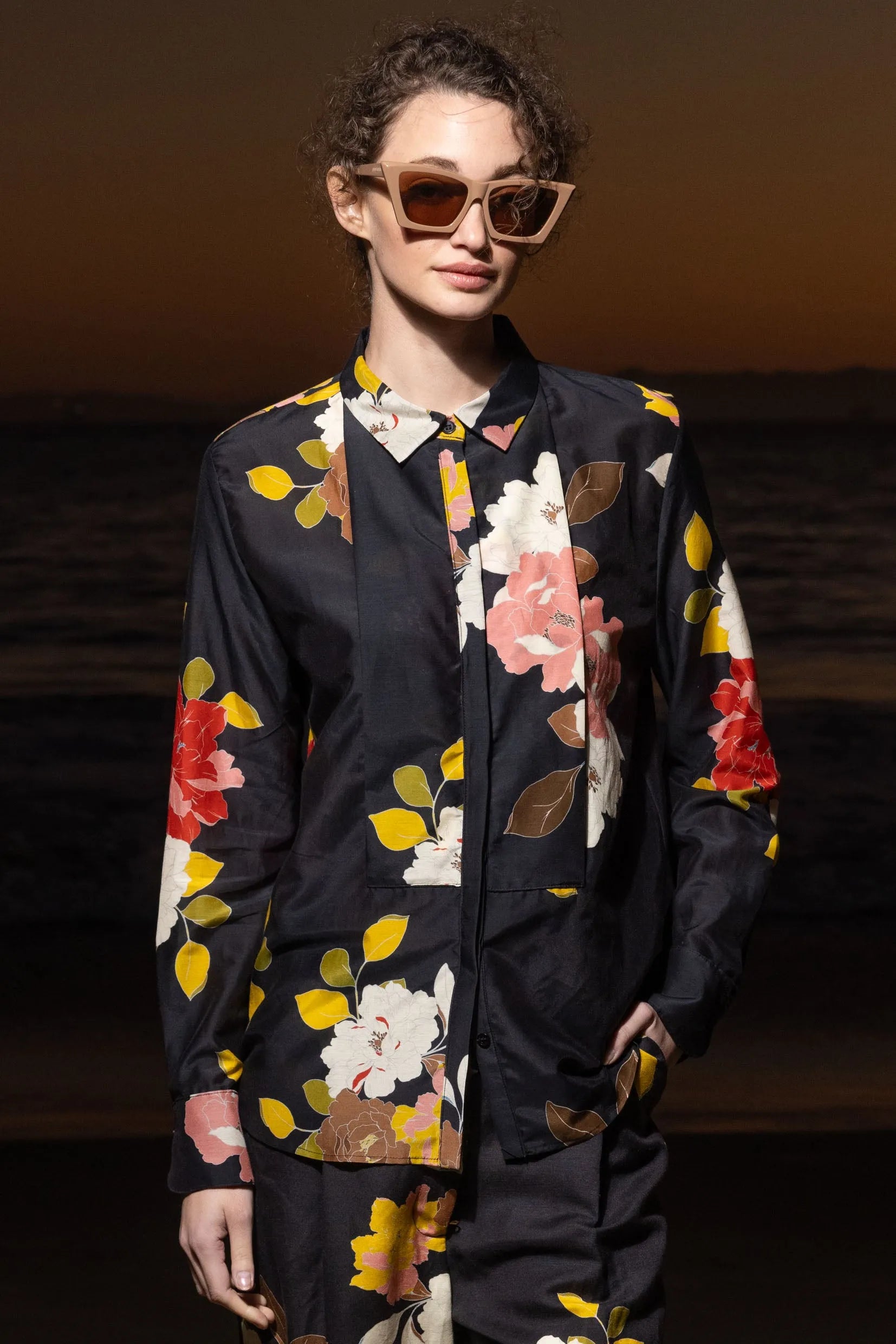 Ami Tux Top - English Rose - Heidi Merrick