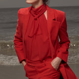 Mars Blazer - Vermilion Corduroy