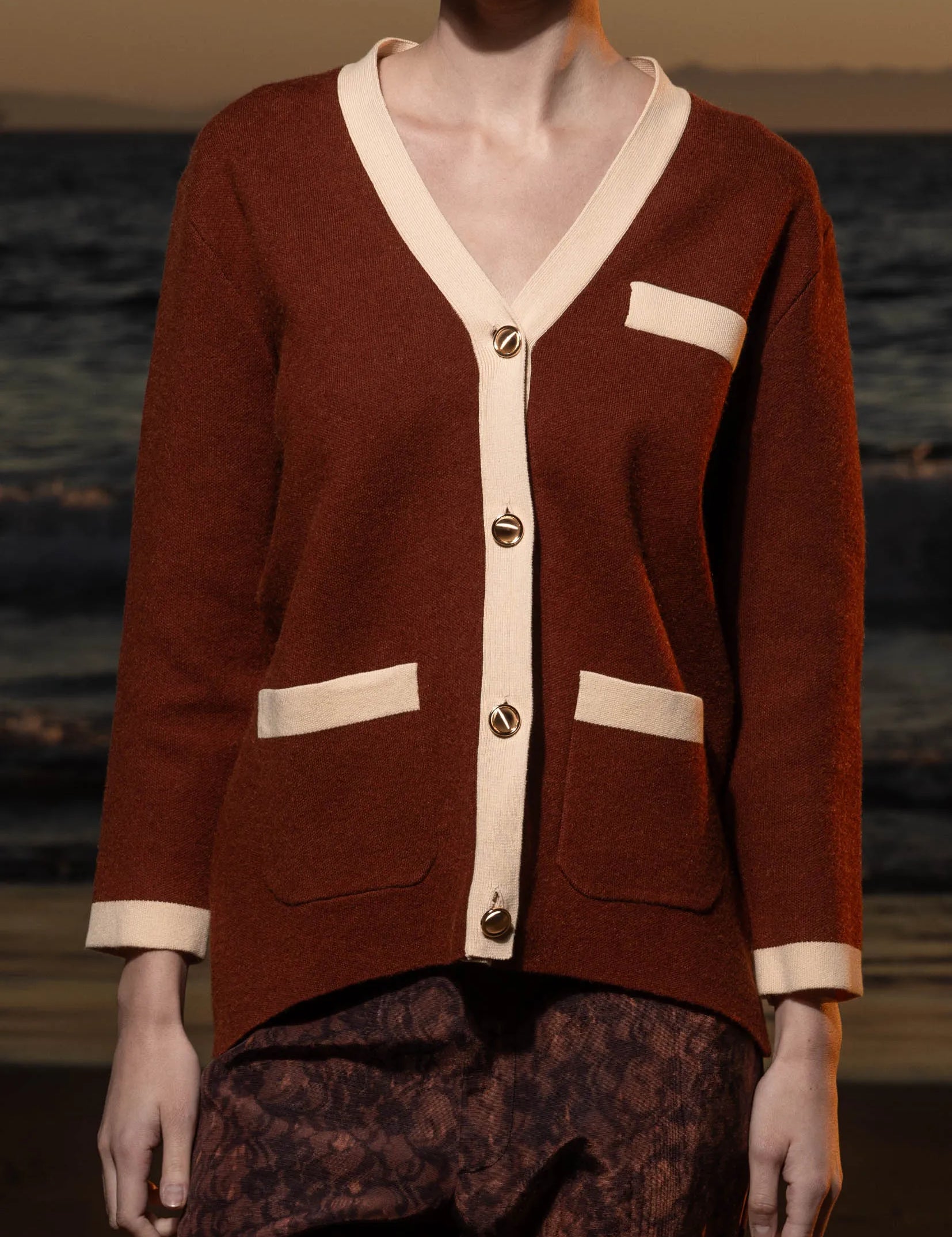 Finny Cardigan - Sienna - Heidi Merrick