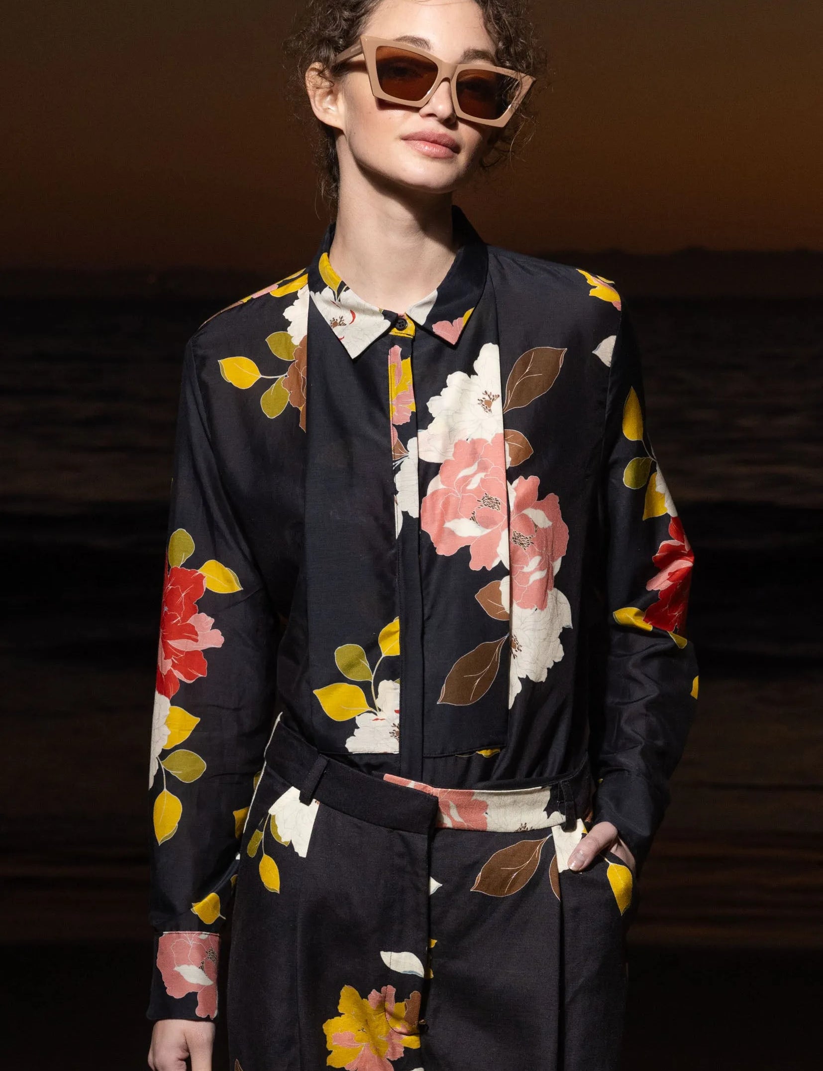 Ami Tux Top - English Rose - Heidi Merrick