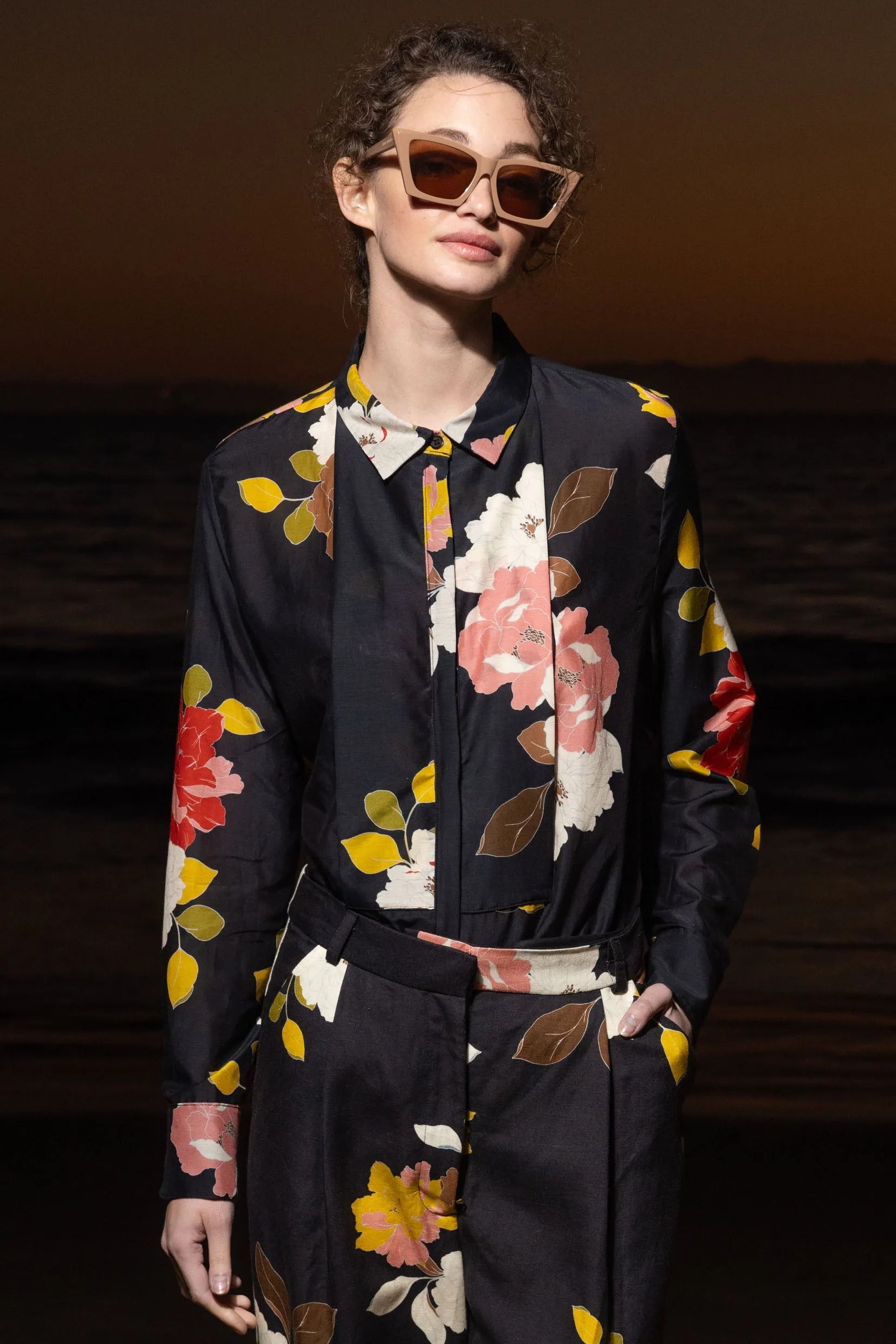 Ami Tux Top - English Rose - Heidi Merrick