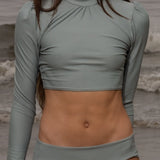 Lautrec Rash Guard - Agave - Heidi Merrick