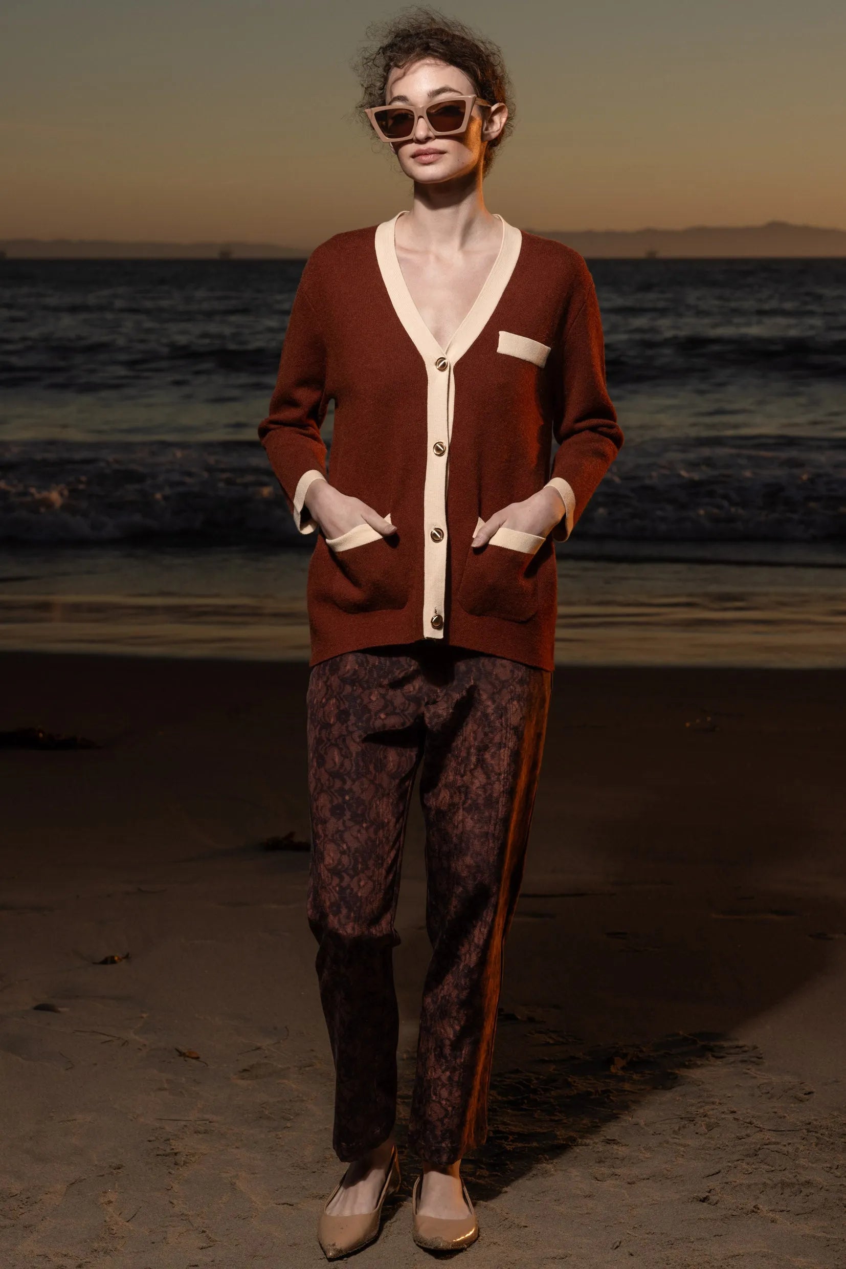 Finny Cardigan - Sienna - Heidi Merrick