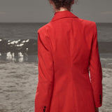 Mars Blazer - Vermilion Corduroy