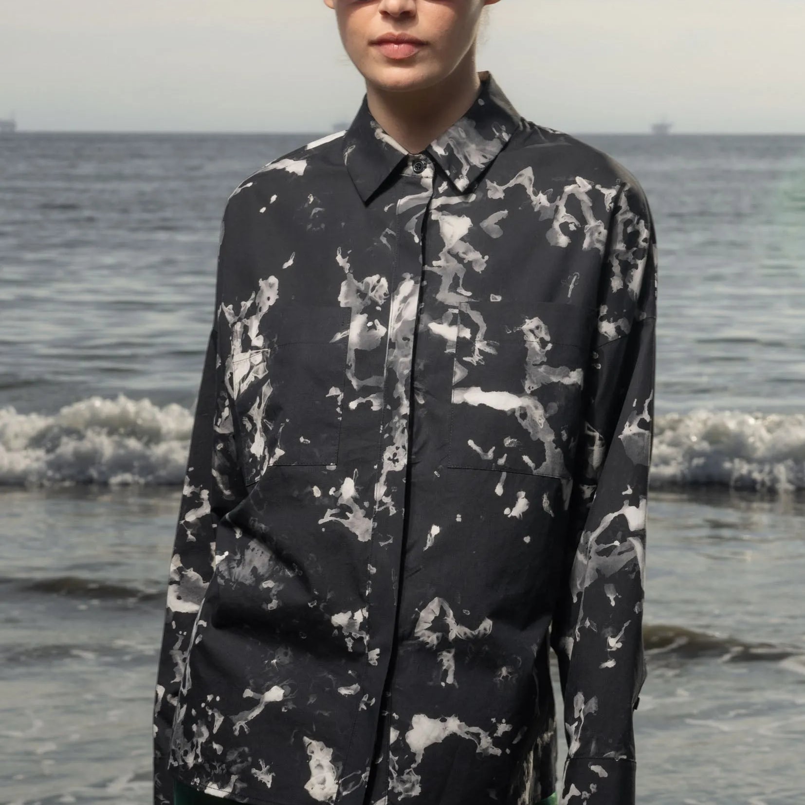 Lobel Top - Inghua Shirting - Heidi Merrick