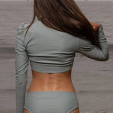 Lautrec Rash Guard - Agave - Heidi Merrick