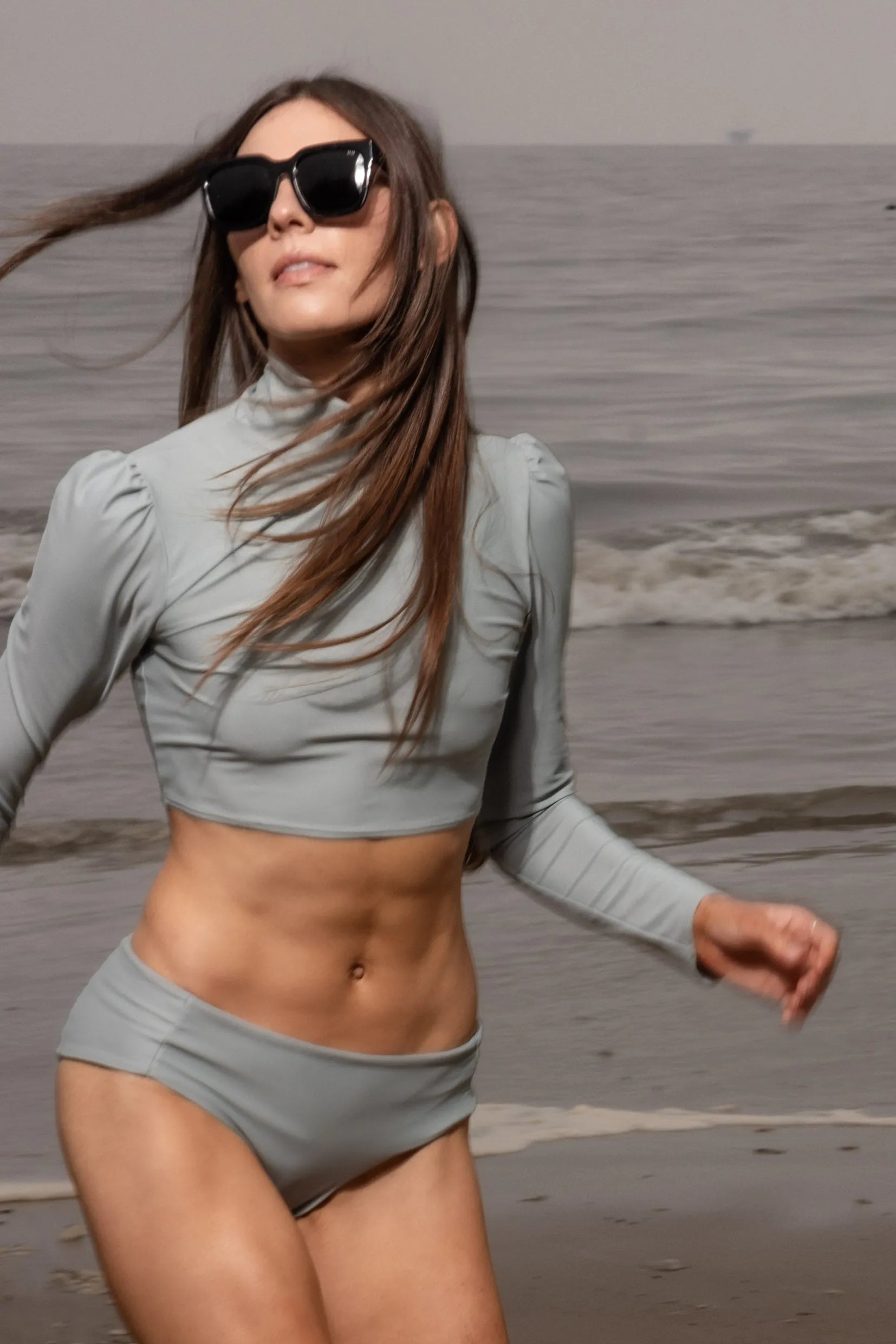 Lautrec Rash Guard - Agave - Heidi Merrick