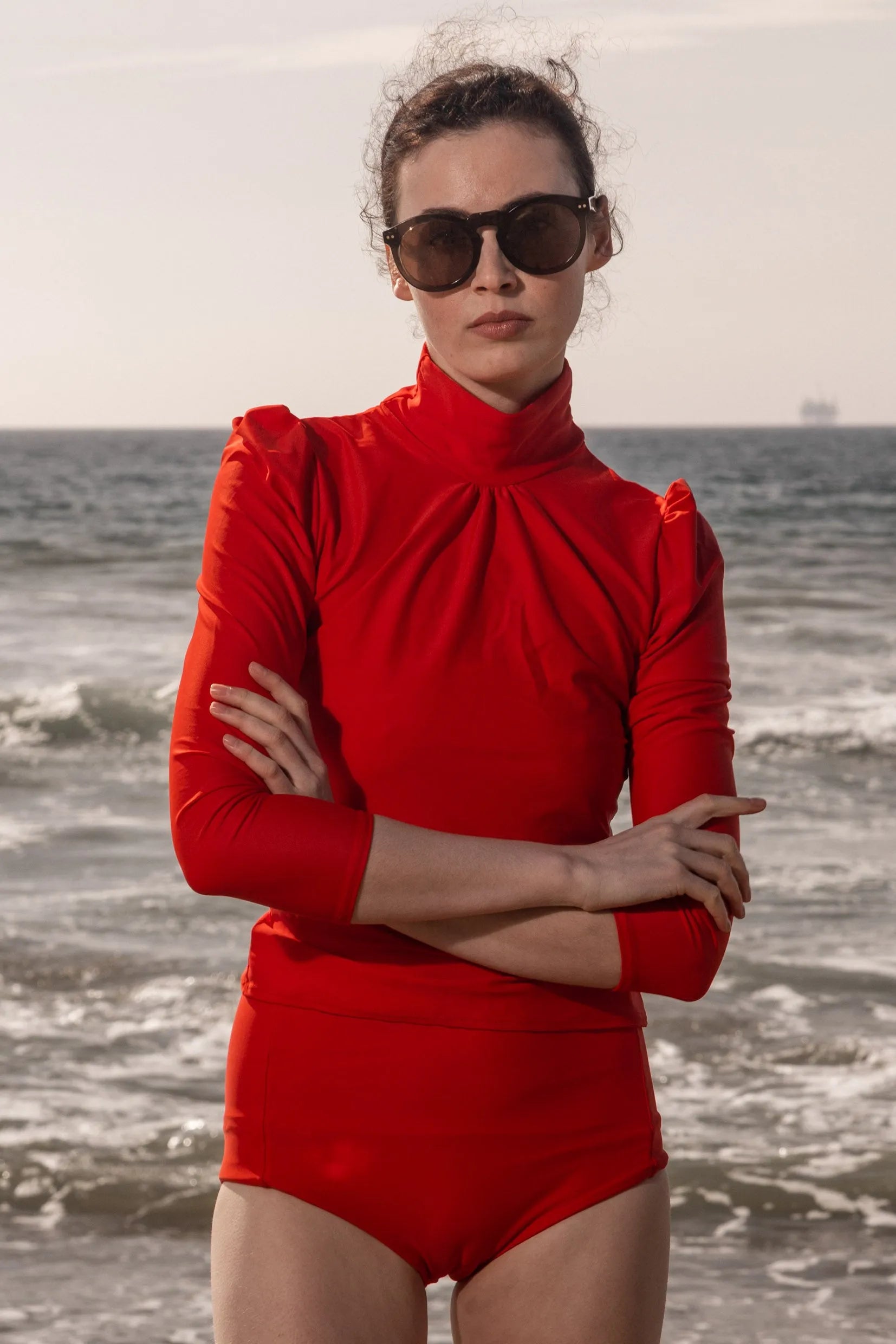 Izzy Rashguard - Poppy - Heidi Merrick