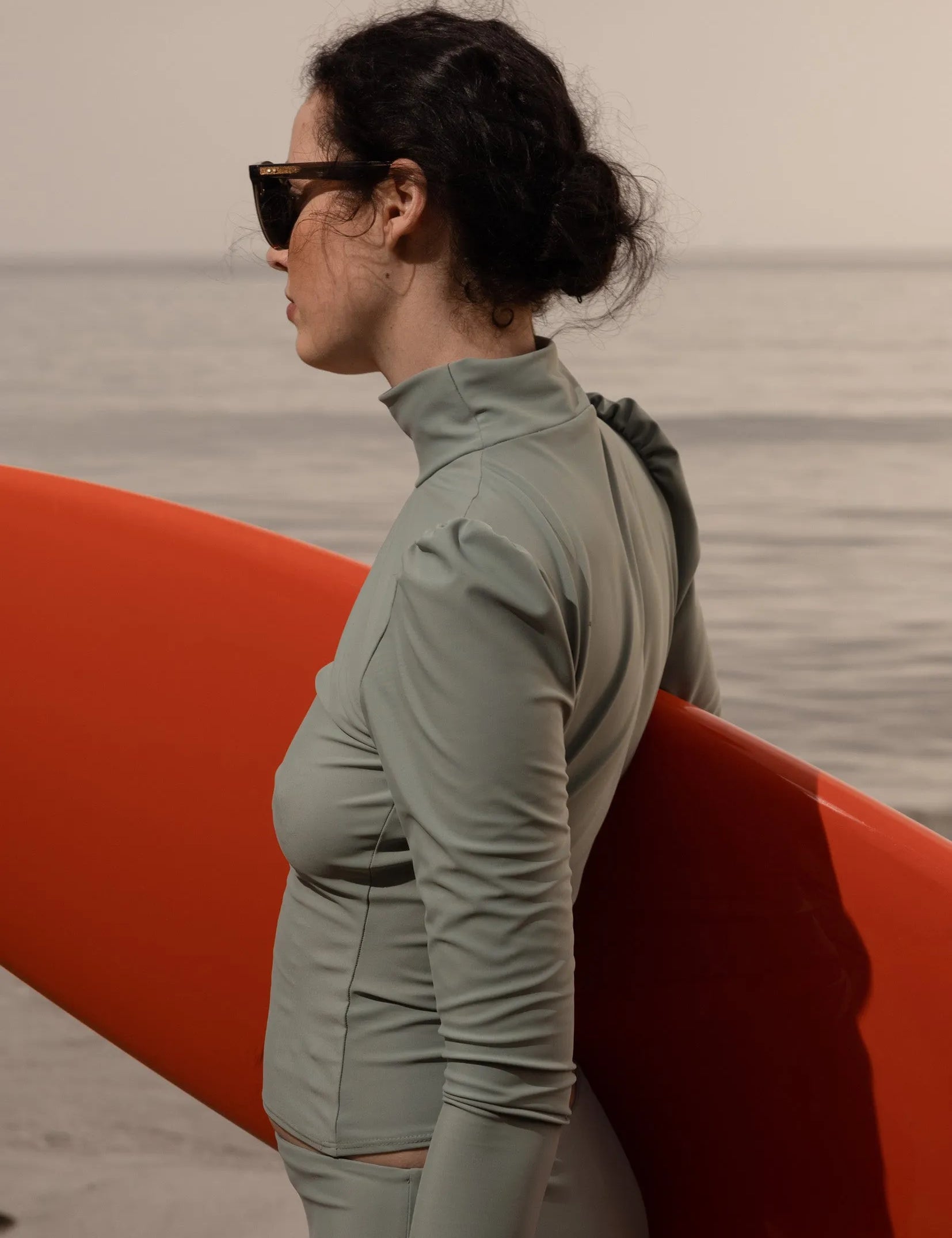Izzy Rashguard - Agave - Heidi Merrick