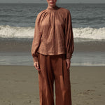Verse Top - Sabel Lurex Gauze - Heidi Merrick