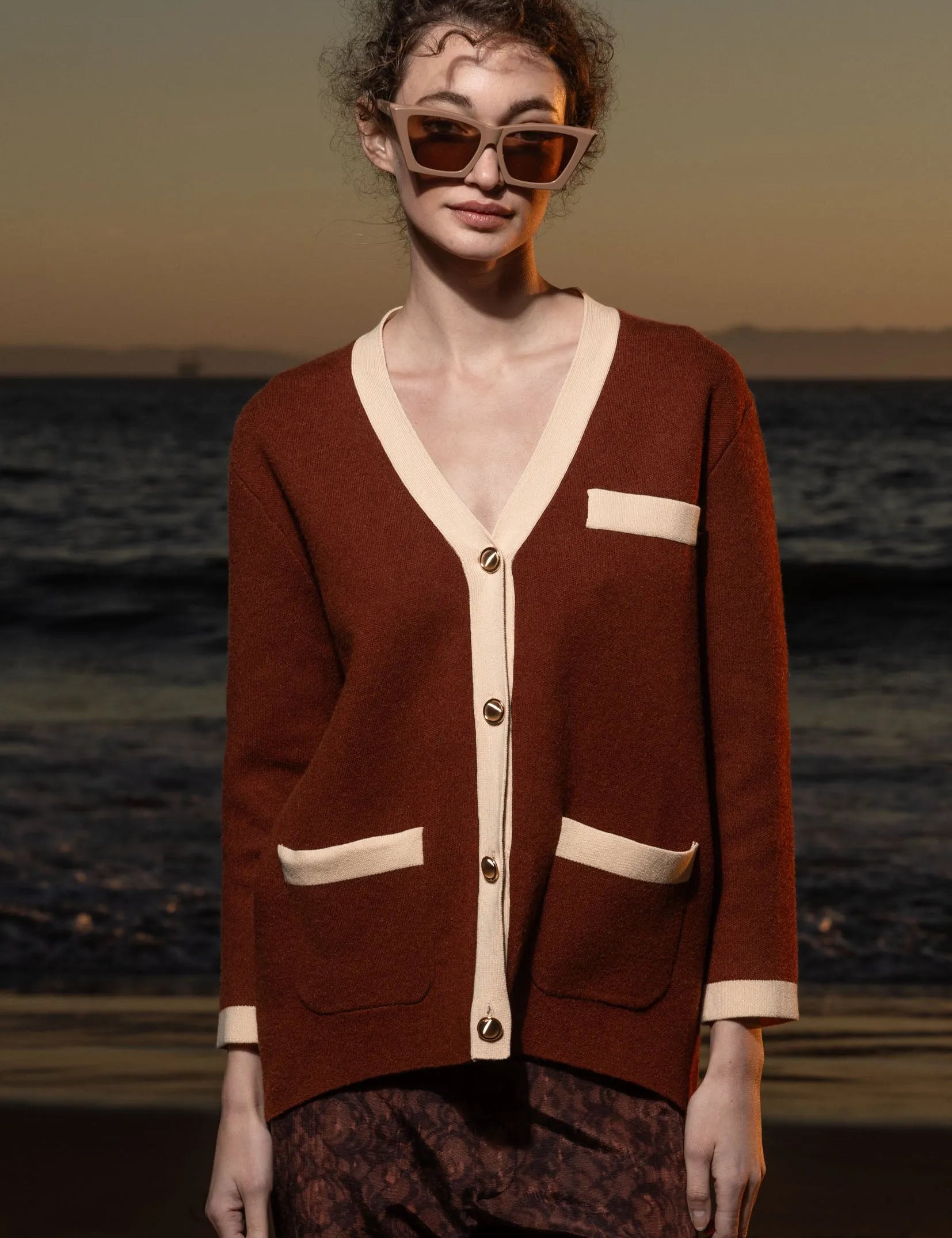 Finny Cardigan - Sienna - Heidi Merrick