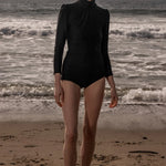 Izzy Rashguard - Black - Heidi Merrick