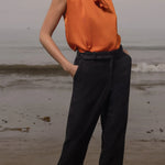 Serge Pant - Noir Corduroy - Heidi Merrick