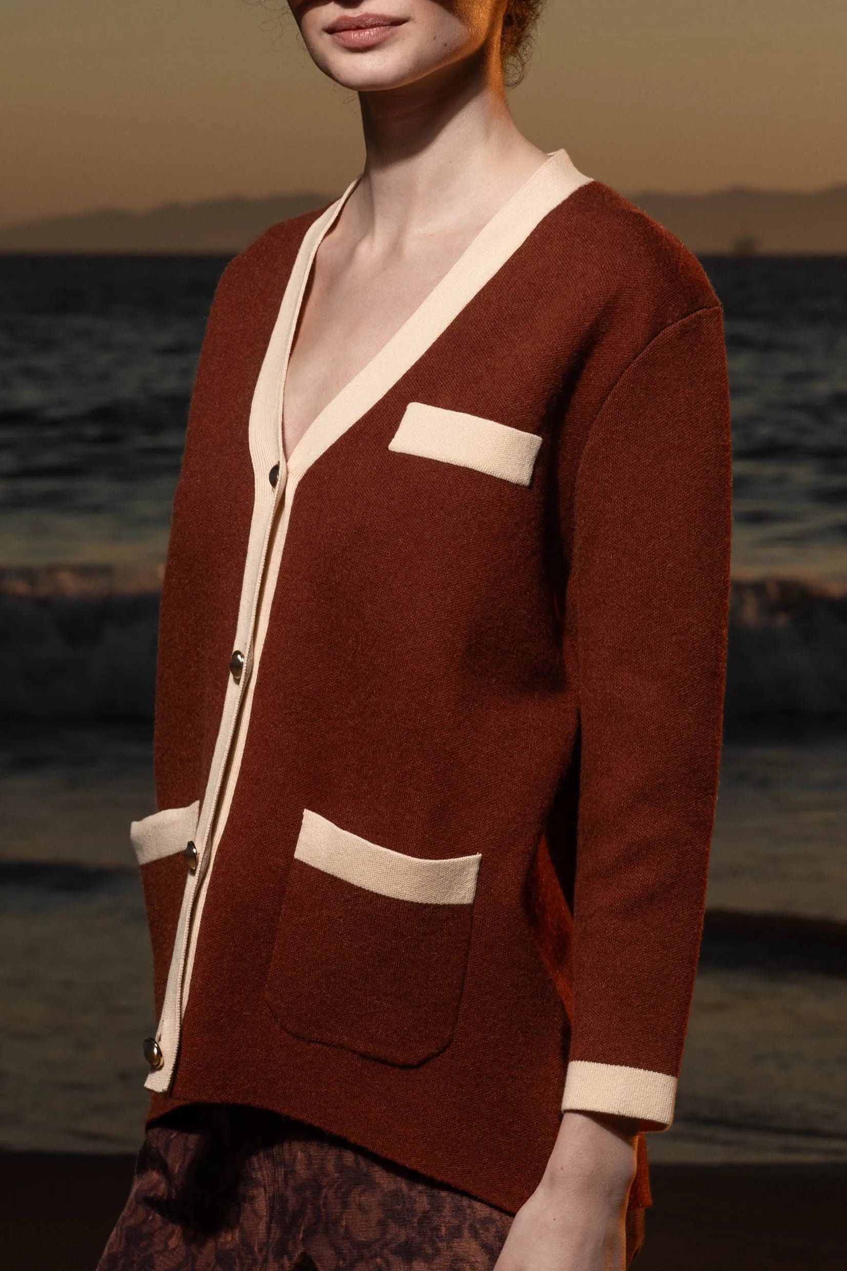 Finny Cardigan - Sienna - Heidi Merrick