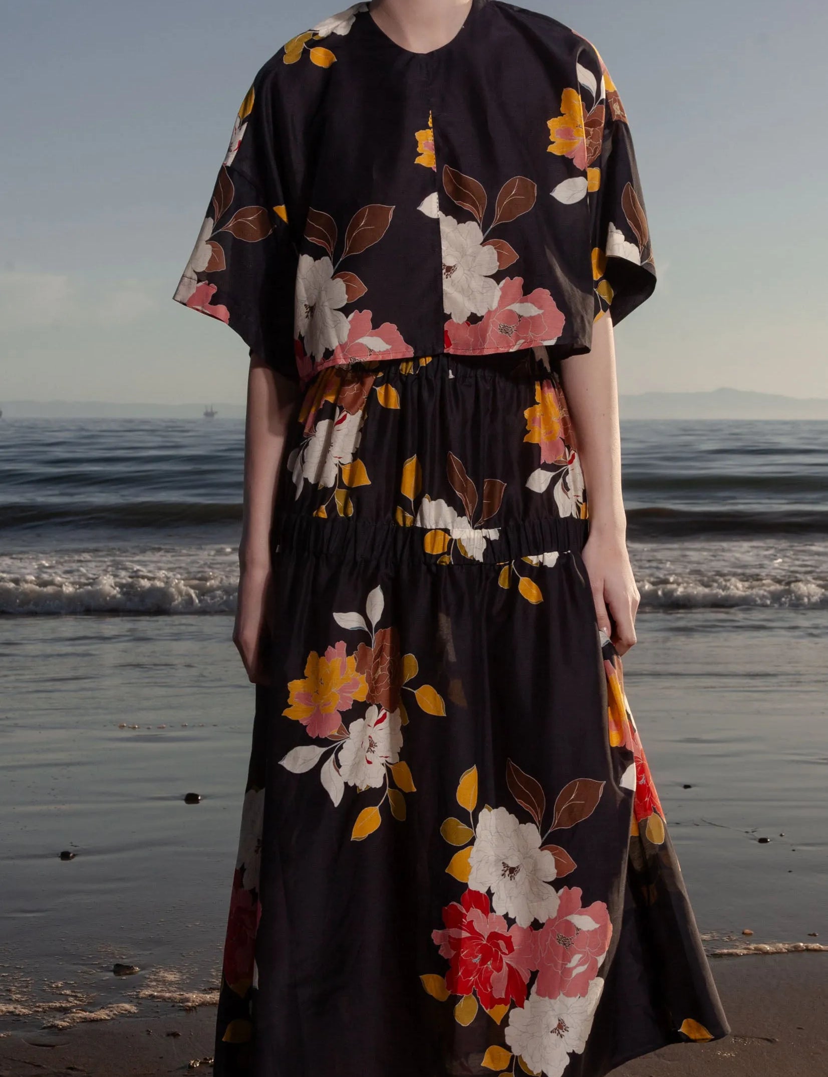 Enzo Skirt - English Rose - Heidi Merrick