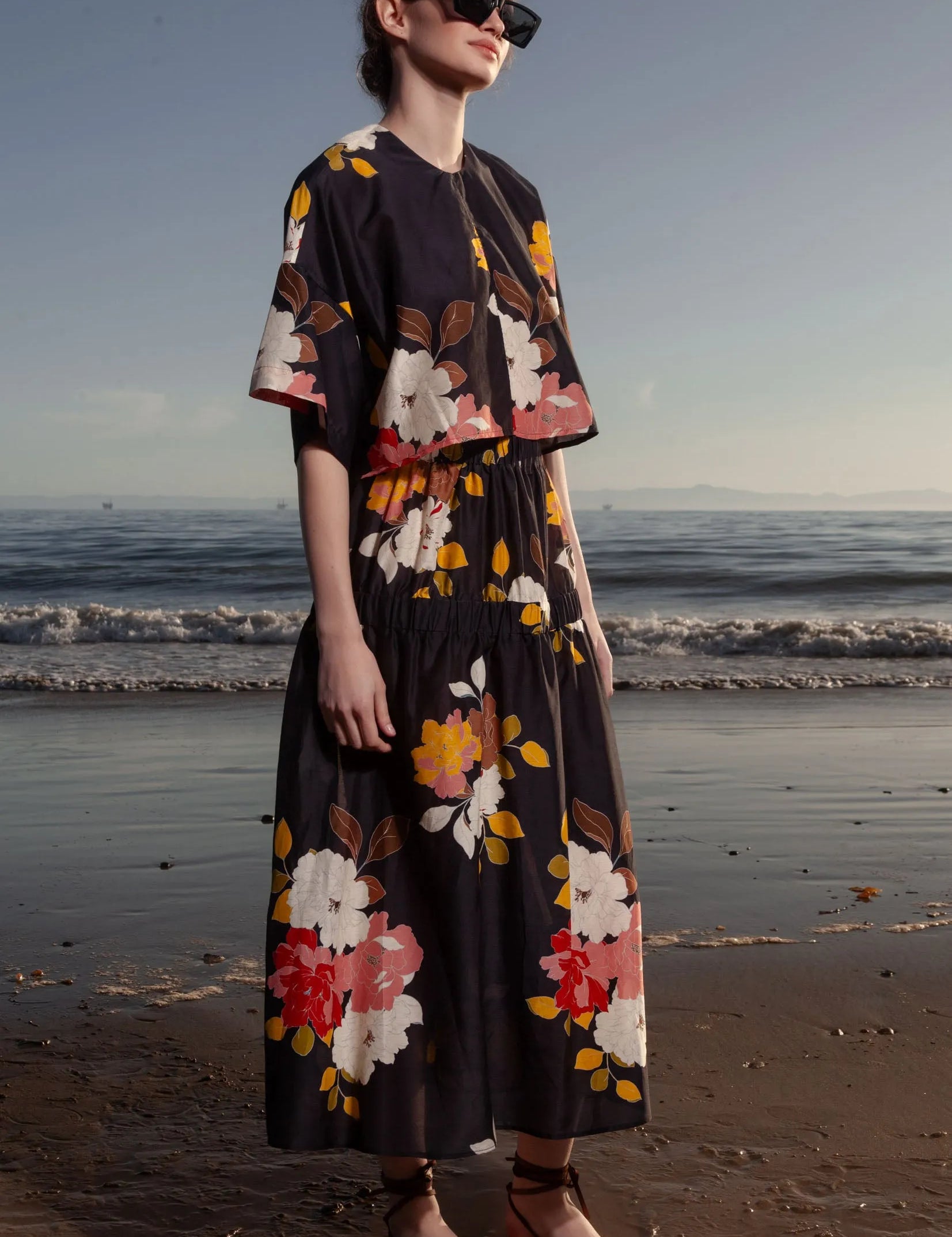 Enzo Skirt - English Rose - Heidi Merrick