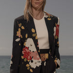 Wallace Blazer - English Rose Linen - Heidi Merrick
