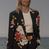 Wallace Blazer - English Rose Linen - Heidi Merrick