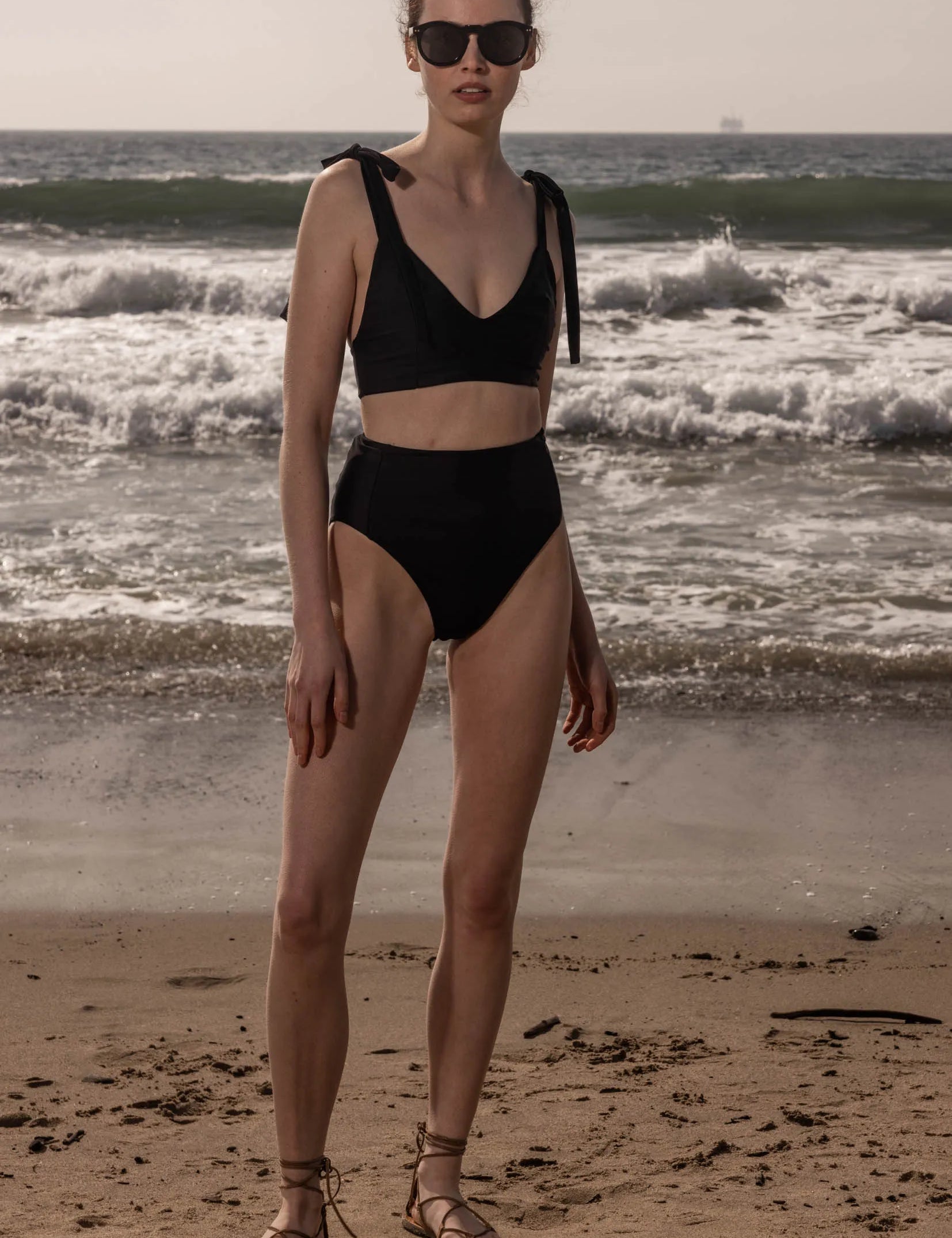 Pyla Bottom - Black - Heidi Merrick