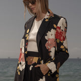 Wallace Blazer - English Rose Linen - Heidi Merrick