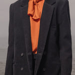 Francoise Blazer - Noir Corduroy - Heidi Merrick