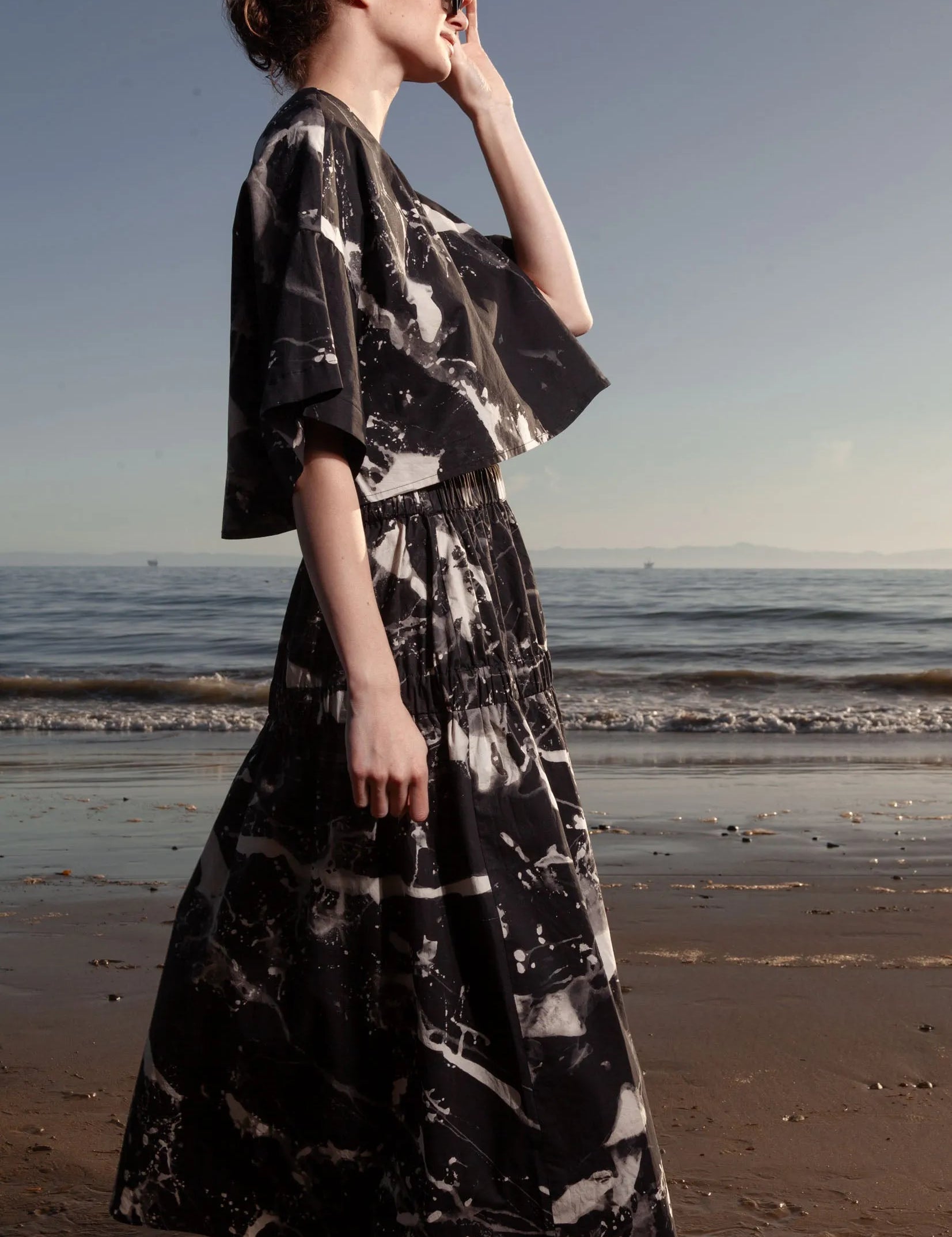 Mojave Top - Inghua Shirting - Heidi Merrick