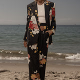 Wallace Blazer - English Rose Linen - Heidi Merrick