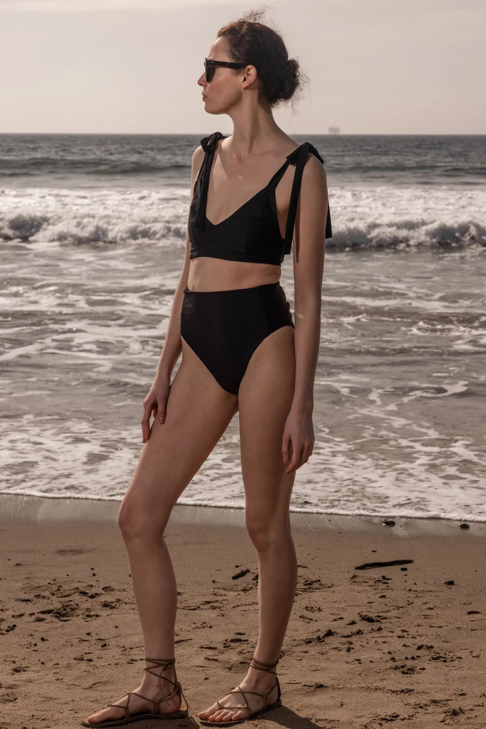 Pyla Bottom - Black - Heidi Merrick