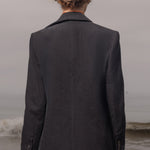 Francoise Blazer - Noir Corduroy - Heidi Merrick