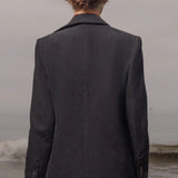 Francoise Blazer - Noir Corduroy - Heidi Merrick