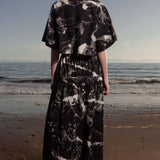 Mojave Top - Inghua Shirting - Heidi Merrick
