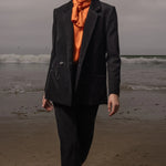 Francoise Blazer - Noir Corduroy - Heidi Merrick