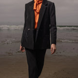 Francoise Blazer - Noir Corduroy - Heidi Merrick