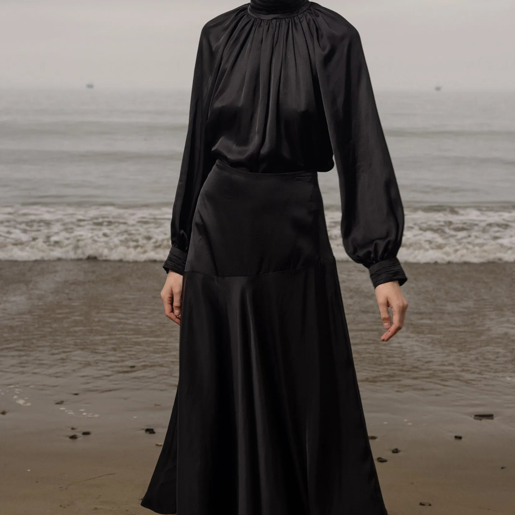 Kite Skirt - Noir - Heidi Merrick