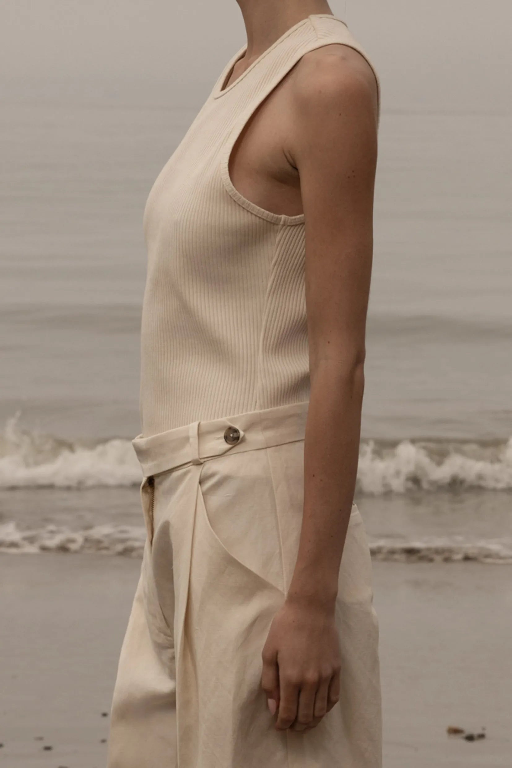 Stone Tank - Ivory - Heidi Merrick