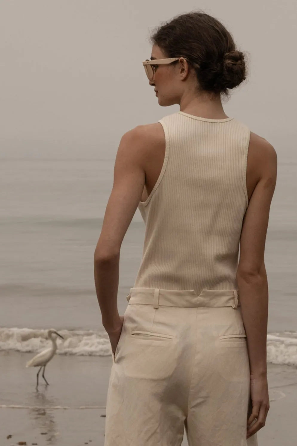 Stone Tank - Ivory - Heidi Merrick