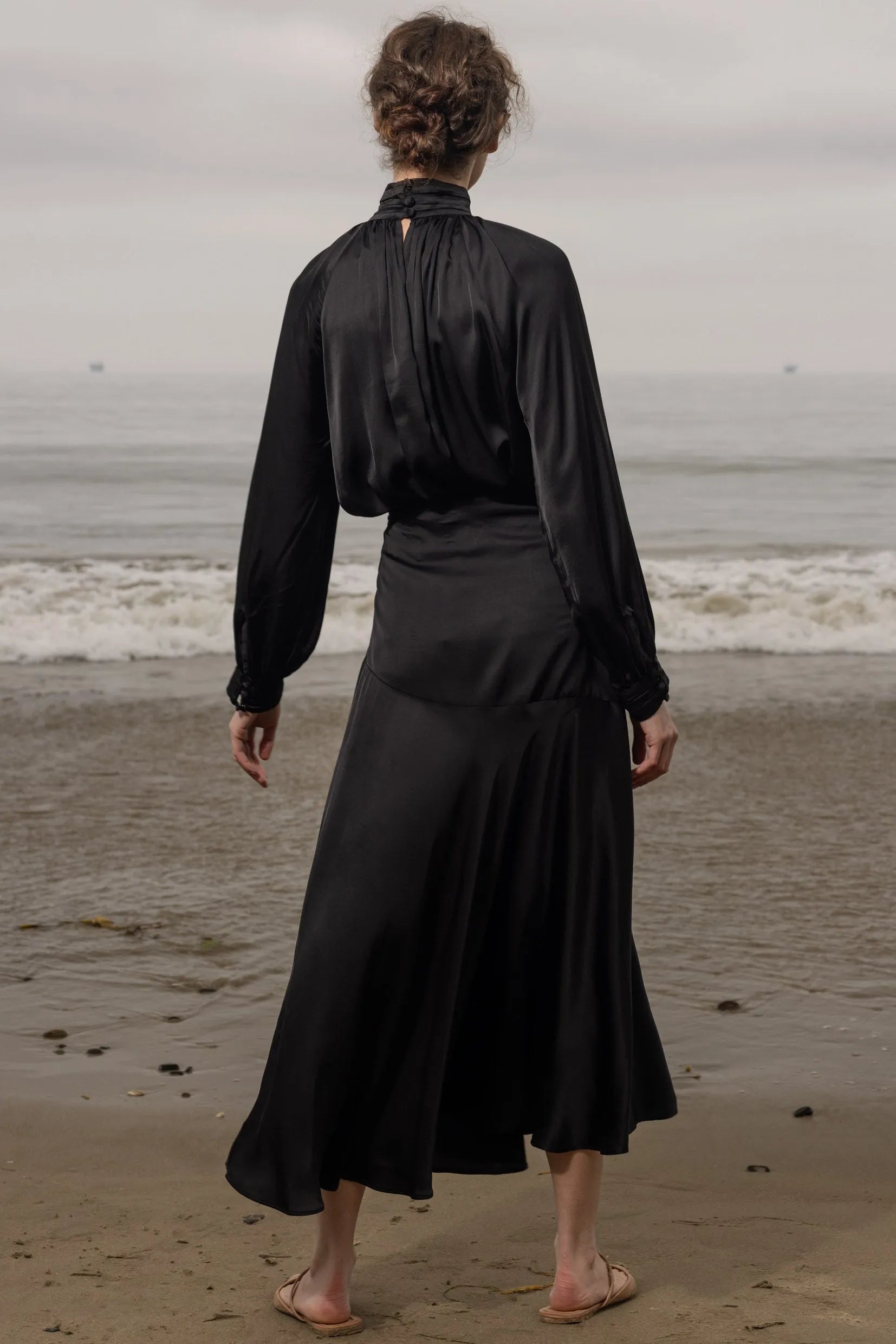 Kite Skirt - Noir - Heidi Merrick