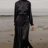 Kite Skirt - Noir - Heidi Merrick