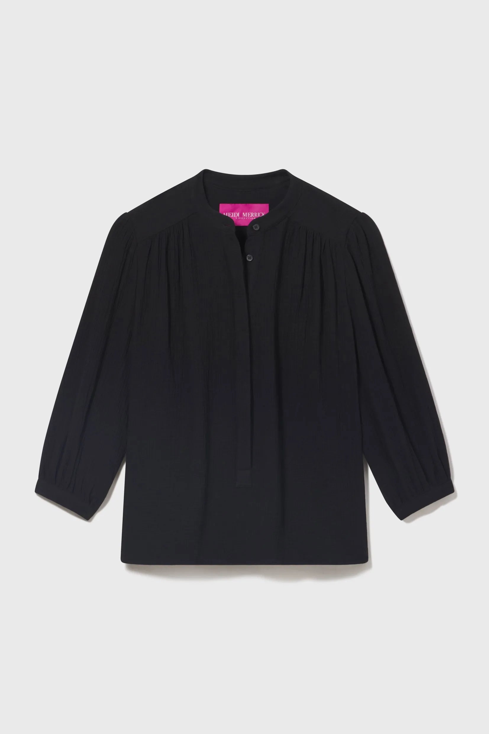 Image 2 of 6 - MARISH TOP - BLACK 