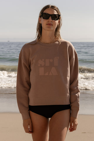 70's SRF LA Classic Crewneck - Rose