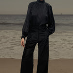 Alix Pant - Noir Velvet - Heidi Merrick