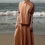 Kite Skirt - Ticking Stripe - Heidi Merrick